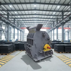 Stainless Steel Alloy Scrap Metal Tyre Shredder Crusher with Motor Engine for Construction Waste Processing