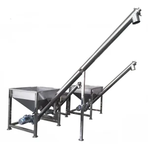 Stainless Steel Auger Conveyor Machine Screw Conveyor Inclined Conveyor for Powder or Granules