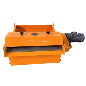 Stainless Steel Dry Iron Remover Magnetic Separator with Super Strong Magnetic Force 380V 2.2kw Motor 1 2t h Capacity
