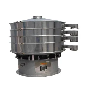 Stainless Steel Food Sifter Flour Sieve Starch Powder Sieving Filtration Industrial Small Vibrating Screen Machine for Worm