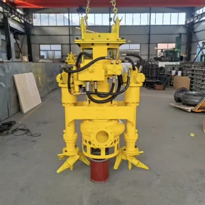 Stainless Steel Iron Hydraulic Submersible Dredge Excavator Sand Slurry Pump Agitator 150m h Capacity High Efficiency