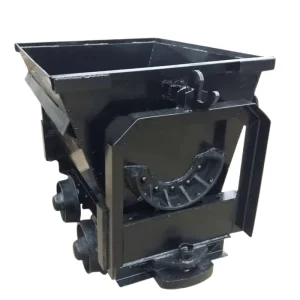 Stainless Steel Mine Wagon with Bearing for Safe Underground Mining Car Dumping Activities 1-4 Tons Load Capacity
