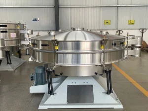 Stainless Steel Tumbler Screen Sieve with Motor and Engine 5-500 Mesh Swing Vibration Screen for Ore Processing