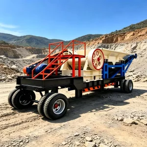 Stationary Jaw Impact Crusher Combined Crushing Station Engine High Productivity Secondary Stone Crushing Sand making Equipment