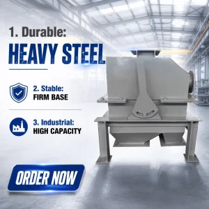 Steady Running Permanent Magnetic Separator with High Magnetic Intensity for Industrial Foundry Efficient Iron Impurity Removal