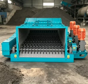 Steel Dust-Proof Vibrating Screen with PLC Control for Coal Ore Handling 15000KG Heavy-Duty Environmental Protection Equipment