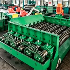 Steel Heavy Duty Vibrating Sieve Roller Screen with Discs for Mineral Classification 15000KG