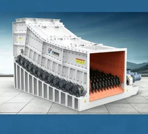 Steel Heavy Roller Vibrating Screen Mining Equipment for Coal Ore Limestone Separation 15000KG