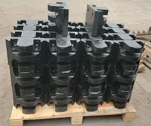 Steel Impact Crusher Hammer Head Blow Bar Liner Plate Mining Machine Spare Parts for Ore Crushing