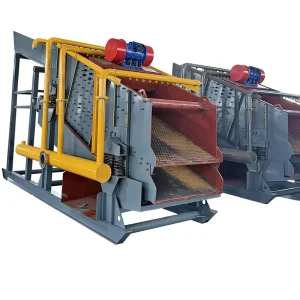Steel Vibrating Screen for Mining Metallurgical Gold Ore Screening Small scale Gold Panning Equipment 7.5kw Power Long Service