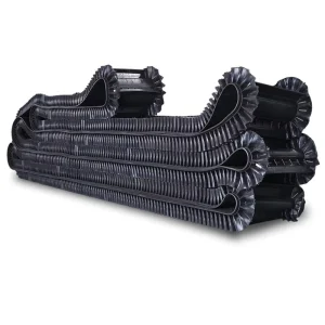 Steep Incline Corrugated Sidewall Conveyor Belt with TC Cleats Cement Aggregate Transport DIN 22102 Standard