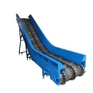Steep Slope Belt Conveyor DJ Type Inclined High Capacity Conveyor for Ore Sand Aggregate