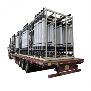 Sterile Ultrafiltration System 99.99% Bacteria Removal Full Scene Use 380V High Capacity Pressure Vessel Bearing