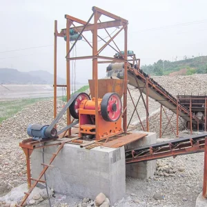 Stone Crushing Equipment Jaw Crusher System Industrial Crushing Rock Jaw Crusher Plant with High Productivity