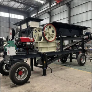 Stone Crushing Machine Jaw Crusher with PLC and AC Motor High Capacity 110 320t h High Efficiency
