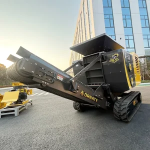 Stone Crushing Plant With Jaw Crusher And Vibrating Feeder For Easy Operation Quarry Mining