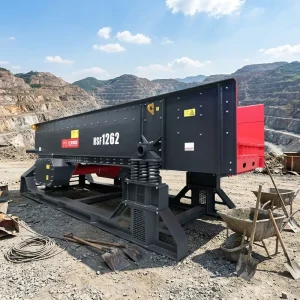 Stone HSF1245 Heavy Grizzly Vibrating Feeder Electric with Large Capacity 500t/h Mining Equipment