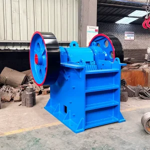 Stone Ore Jaw Crusher Machine Mini Rock Crushing Equipment Durable Toggle Plate Frame for Quarry Mining Industrial Use