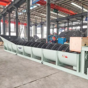 Stone Washing Machine 100TPH Spiral Washer Recycling System Construction Sand Mining Tailings Processing Spiral Sand Washing
