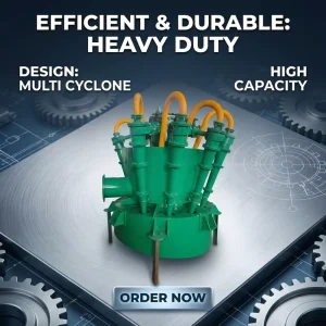Streamlined Feeding Body Design Completely Eliminating Bottom Flow Blockage Hydrocyclone Mining Machinery