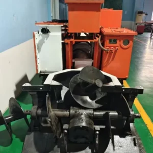 Submersible Mining Dredging Robot with Plunger Pump