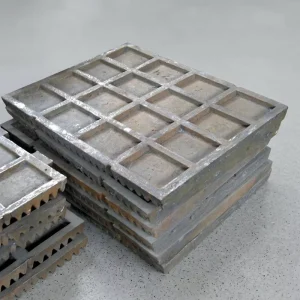Super High Manganese Steel Cast Wear Resistant Fixed Movable Jaw Plate Efficient Ore Mining Jaw Crusher Spare Parts
