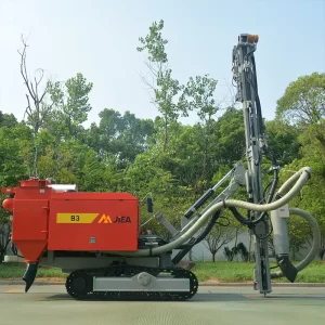 Surface Mining Drill Rigs 154Kw Cummins Diesel Portable DTH Drilling Rig 90-130mm Bore 30m Depth Pump & Motor for Hard Rock