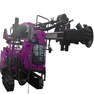 Surface Mining Drilling Equipment High Efficiency Drilling Speed Crawler Integrated Drilling Rig