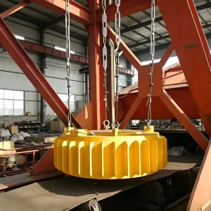 Suspended Conveyor Belt Electromagnetic Iron Separator Strong Magnet Iron Remover for Mining Sand