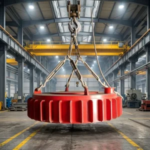 Suspension High Efficiency Magnetic Separator with High Rigidity and 220V for Clean Iron Dust Removal