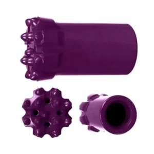 T45 Carbon Steel Carbide Tapered DTH Drilling Bit for Core Drilling in Mining and Construction