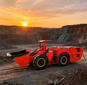 TC-100E 2 Ton Cable Electric Loader 1m³ Mining Scooptram
