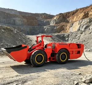 TC-100E 2 Ton Cable Electric Loader 1m³ Mining Scooptram