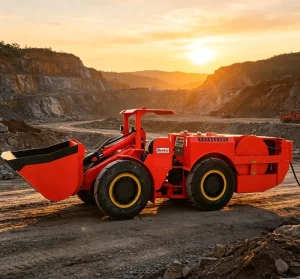 TC-100E Electric LHD Loader 2 Ton 1m³ Underground Scooptram