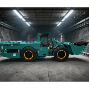 TC 100p High Efficiency 4WD Diesel Powered 2t Rated Load 1m Bucket Articulated Narrow Tunnel Mining Ore Loader Scooptram