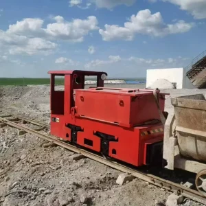 TC 2.5T Electric Underground Mining Locomotive Engine Motor Bearing Pump for Mine Transportation Tunneling Railway