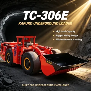TC 306E Chargeuse Souterraine LHD Pala Scooptram WJ 3 6 Ton 3m³ Electric Underground Mining Loader