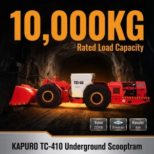TC-410 Factory Customized Diesel Underground Ore Scraper 4CBM 8T CE ISO Mining Machine Professional Service Warranty