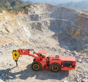 TP-8 Scaling Application Machine 510kg Breaker for Tunnel Scaling