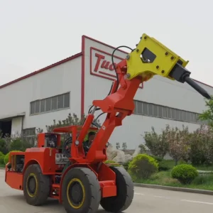 TP-8 Underground Mobile Breaker with High Torque for Iron Ore Tunnel & Quarrying Rock Breaker