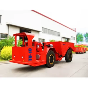 TU 10 Mining 4×2 Dump Truck 10t Rated Load 136kw Engine Powered