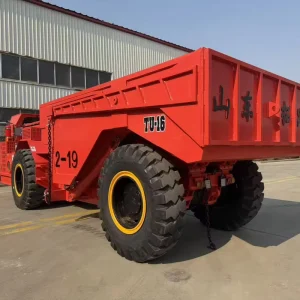 TU 16 16t Articulated Underground Mining Truck 4×4 Diesel Engine Tipper with 165kw Motor for Tunnel and Mine Use