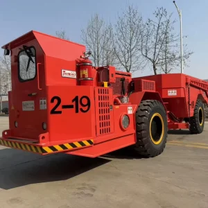 TU 16 16t Underground Mining Dump Truck with Engine Bearing Gearbox for Mining Transportation