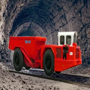 TU 30 Underground Mining Dump Truck 12Tons Articulated Truck with Engine 6m Bucket and 115kN Tractive Force