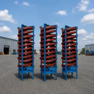 Tailings Gold Mine Gold Panning Gold Washing Gravity Separation Gold Sluice Box Equipment Fiberglass Spiral Sluice Box