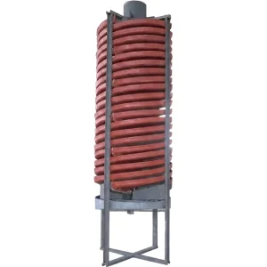 Tailings Recovery and Enrichment Equipment Gravity Separation Gold Washing Sluice Placer Gold Separation Spiral Sluice