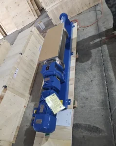 The M2 Hopper Pump Is Used to Transport Soybean Paste in the Food Industry