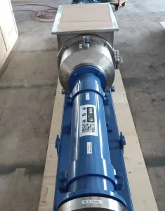 The M2 Hopper Pump in the Food Industry Is Used for Transporting Fruit Residues (Add a Screw Conveyor)