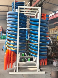 Thickened Wear resistant Spiral Chute Liner Anti wear Properties for Coal Applications High Efficiency Low Energy CE ISO