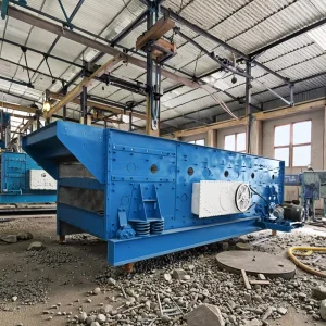 Three-Axis Horizontal Vibrating Screen for Quarry Sand Screening Equipment with Core Components Bearing Engine